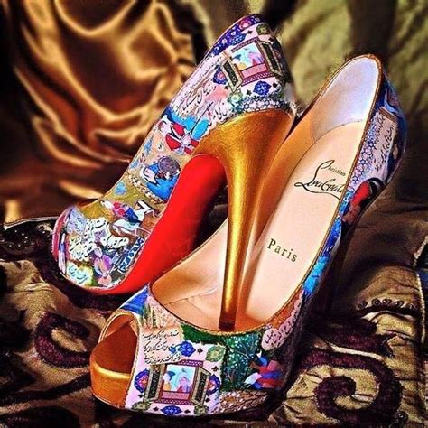 christian louboutin inspired by persian poetry